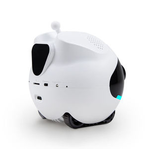 Fournitures pour animaux de compagnie : Robot de surveillance domestique sans fil 4G en plastique avec vision nocturne grand angle, détection de mouvement et alerte pour la sécurité des animaux - Product Image 4