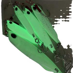 Esca per pesci in piombo con piastra di ferro luminosa progettata per il pesce spada Luya esca di metallo a doppio scopo - Product Image 5