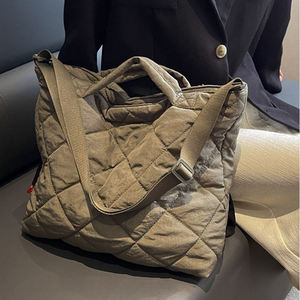 Hot selling cotton canvas handbag for women, <b>large</b> capacity environmentally friendly shopping <b>bag</b> - Product Image 3