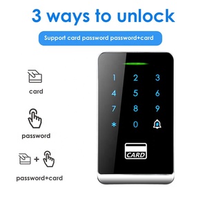 Không thấm nước ngoài trời màn hình cảm ứng thông minh an ninh độc lập Bàn phím khóa kiểm soát truy cập gần <span class=keywords><strong>RFID</strong></span> 125Khz Đầu đọc thẻ - Product Image 2