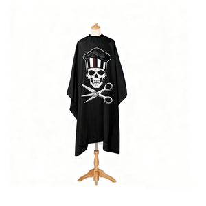 ผ้าคลุมตัดผมกันน้ำสำหรับช่างทำผม ยี่ห้อ Wanmei Custom Designer พร้อมกระดุมแป๊ก - Product Image 6