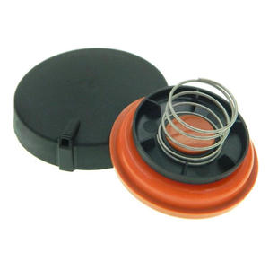 PCVバルブカバーキャップとVW Audi A4 A6 Q5 03L103469F 03L103469 059103470AS用スプリング - Product Image 1