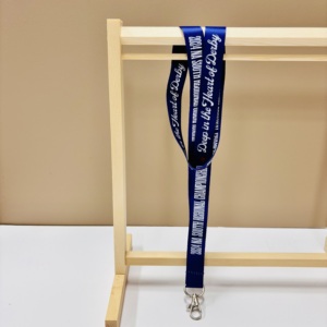 <span class=keywords><strong>Cordon</strong></span> de lanière personnalisé pour clés ou <span class=keywords><strong>badge</strong></span> d'identification avec crochet ovale lanières de bureau imprimées personnalisées pour employé - Product Image 3