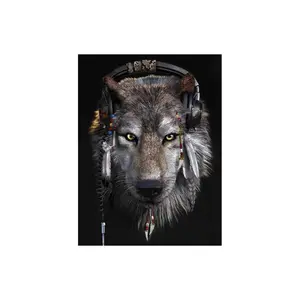 Adapté aux besoins du client d'animal familier de 40*30cm 3d lenticulaire photo feuilles - Product Image 1