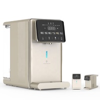 Máquina purificadora de agua fría y caliente de hidrógeno comercial Dispensador de agua RO de ósmosis inversa eléctrico automático
