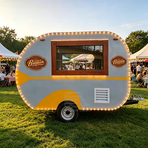 Mobile Restaurant with Kitchen Food Trailer Fully Equipped Bbq Concession Trailers <b>Ice</b> Cream Van <b>Small</b> Coffee Cart - Product Image 3