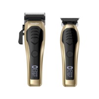 Tondeuse à cheveux professionnelle Sonifer SF-9807, kit de tondeuse à cheveux avec tondeuse de précision, écran LCD, type C