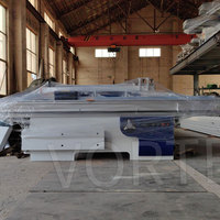 Machine à découper le bois horizontale MJ6132, scie à panneaux de précision 300 mm avec table coulissante robuste, moteur 5,5 kW, 380 V/220 V, garantie 1 an