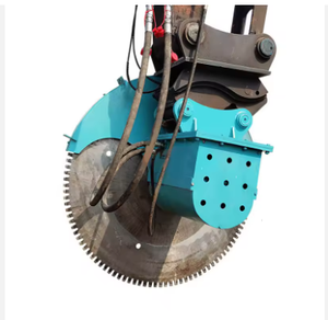 Scie à roche pour excavatrice hydraulique Bibo, utilisée pour la découpe de béton, la démolition et la découpe de roche et de pierre, comme le nom le suggère. - Product Image 1