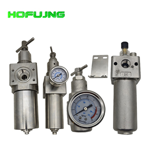 Filtre à huile lubrifiant pneumatique SS316, régulateur de lubrification, régulateur de pression SFR200-02 1/4\" FRL, fabricant - Product Image 4