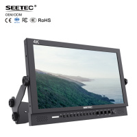 Moniteur LCD professionnel SEETEC P173-9HSD 17,3 pouces en aluminium, résolution 1920x1080, avec 3G-SDI, HDMI, AV, YPbPr, écran de démarrage personnalisé OEM