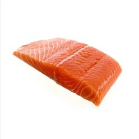 Ikan Salmon Beku Potongan Sashimi Ikan Laut Liar Utuh IQF Pemasok Makanan Laut Ekspor Fillet Massal Daging Berkualitas Tinggi Potongan Daging