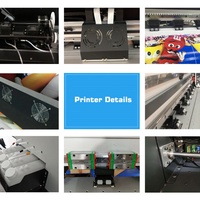 Impresora de Gran Formato XP600 I3200 de Rollo a Rollo para Pancartas, Vinilos y Adhesivos, Impresora Digital de Inyección de Tinta Eco Solvente