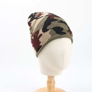Gorro de Punto con Estampado de Leopardo, Cebra y Pata de Gallo Camuflado, Diseño de Moda Otoño Invierno 2024, para Hombre y Mujer - Product Image 5