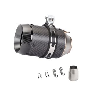 Tubo de Escape Corto de Fibra de Carbono para Motocicleta de Gran Cilindrada, Apto para Modificación de Accesorios Kawasaki - Product Image 5