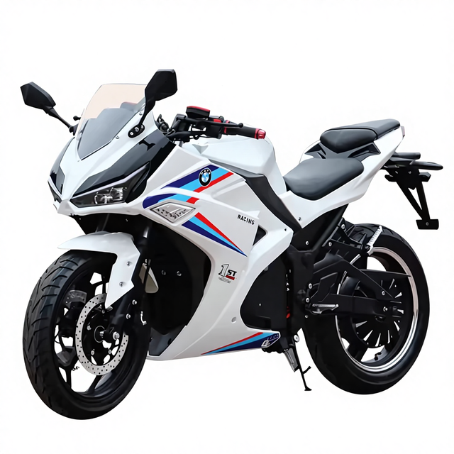 New Small Ninja Electric Motorcycle Sports Car Battery-powered Scooter Horizon 72V Pit Bike Big S Model V6 Eligible Registration
