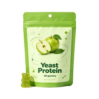 Bonbons Gélifiés Protéinés Végétaliens OEM/ODM à Base de Levure, Acides Aminés Purs Naturels, Complément Énergétique Nutrition Sportive