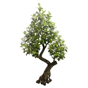 Real Touch Orange Fragrant Trees Nuevo diseño Interior Osmanthus Tree en maceta de plástico Diferentes paisajes verdes Bonsai Trees - Product Image 4