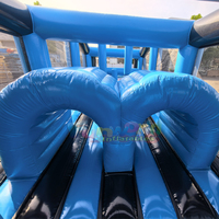 Structure gonflable géante d'extérieur pour adultes - Parcours d'obstacles - Matériel PVC - Capacité 1000 kg - Usage commercial