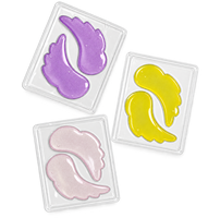 Patchs pour les yeux hydratants, lissants et éclaircissants, marque privée OEM ODM, pour tous types de peaux, masque hydrogel pour le contour des yeux.