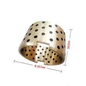 Self-Lubricating Static Pressure Graphite Brass Sleeve Slip Type Crusher <b>Machine</b> Casting Inlay for Ore <b>Mining</b> - Product Image 2