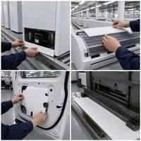 Machine à découper les matériaux absorbants d'huile en feutre – Nouveaux produits pour réfrigérateurs, climatiseurs, voitures, usines sidérurgiques – Vente directe usine