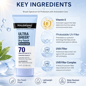 Crema Solare SPF70 a Largo Spettro con Logo Personalizzato, Tecnologia di Protezione Solare Helioplex Stabile, Non Lucida, per Cura Quotidiana della Pelle all'Aperto, OEM - Product Image 6