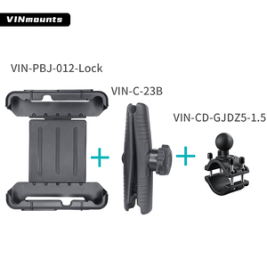 Support de tablette antivol pour voiture compatible FZ-G2, adapté à toutes les tablettes PC de 285x200mmx31mm - Product Image 5