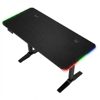 Bureau de jeu électrique réglable en hauteur à moteur unique AOR, surface en fibre de carbone, certifié CE RoHS, vente en gros usine