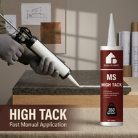 Scellant haute adhérence FEIDU'S HOME MS 300ml 350kg, adhésif haute résistance, peignable, à séchage rapide pour le scellement des joints de construction