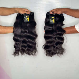 ผู้จำหน่ายผมอินเดียแท้แบบตรง, ช่อผมมนุษย์แบบลอน Body Wave, ผู้จำหน่ายผมอินเดียแท้แบบลอน Temple Mink - Product Image 1