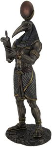 รูปปั้นเรซิ่น Thoth อียิปต์เทพเจ้าแห่งการเขียนและภูมิปัญญาและรูปปั้น<span class=keywords><strong>มะละกอ</strong></span>