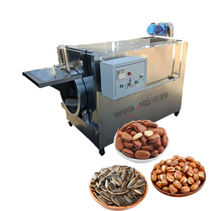 เครื่องคั่วถั่วลิสง เมล็ดพืช ถั่วต่างๆ เมล็ดกาแฟ แบบเชิงพาณิชย์ ประสิทธิภาพสูง พร้อมระบบกวนและอบแห้ง - Product Image 3