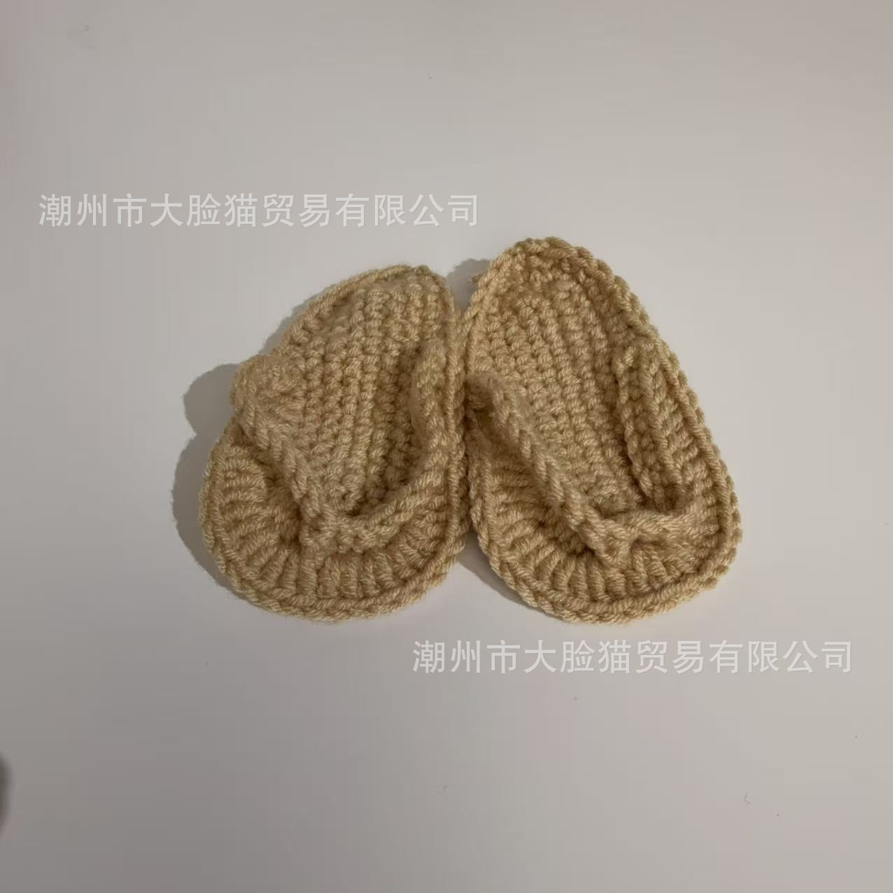 Chanclas bebé caqui