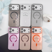 Coque de téléphone transparente antichoc en PC rigide pour iPhone 17 Air 16, vente en gros, étuis magnétiques transparents pour tous types de téléphones
