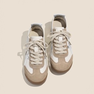 <span class=keywords><strong>Zapatillas</strong></span> de entrenamiento estilo alemán con tiras cruzadas, planas, que aumentan la altura, para <span class=keywords><strong>mujer</strong></span>, novedades de primavera 2025, estilo vintage. - Product Image 4