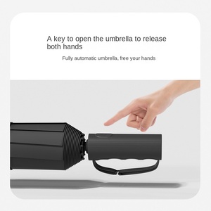ร่มกันแดดแบบเปิด-ปิดอัตโนมัติ 3 ตอน 10 ซี่โครง คู่คีล ยางสีดำ สำหรับนักธุรกิจ ชุดร่มโฆษณา - Product Image 2