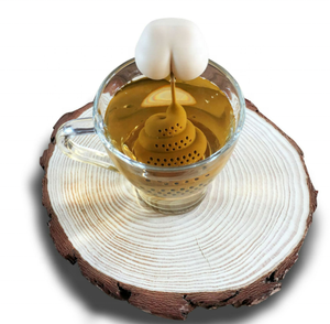 Food Grade Schattige Grappige Siliconen Kak Ontwerp Prank <span class=keywords><strong>Ass</strong></span> Vorm Thee Filter Infuser Voor Losse Blad En Kruidenthee - Product Image 4