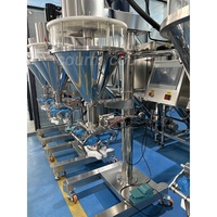 Machine de remplissage de détergent en poudre électrique, machine de conditionnement et de scellage de poudre de thé, ensacheuse de poudre d'ensilage à vendre