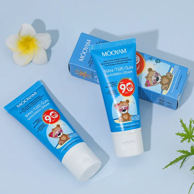 Nhãn hiệu riêng SPF 90 + Kem chống nắng 40g bán buôn OEM ODM UV bảo vệ mặt cơ thể làm mới giữ ẩm vẻ đẹp của Joseon Kem chống nắng