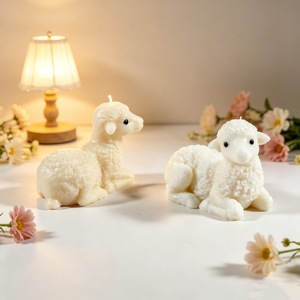 3D Kneeling Sheep Scented <b>Candle</b> <b>Mold</b> Handmade <b>Candle</b> Making Tool Animal Home Decoration <b>Mold</b> Easter DIY Craft Kit - Product Image 1