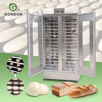 Réfrigération alimentée au gaz pour la fermentation de la pâte, 13 plateaux, cabine de fermentation pour croissants, petit fermentateur à pâte, congélateur