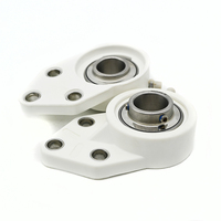 Unité de palier à bride en plastique PBT de 30 mm, palier à logement en acier inoxydable UCFB206 UCFB SUCFB 206 SUCFB206