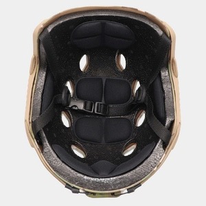 Bộ mũ bảo hiểm chiến thuật dành cho trò chơi CS ngoài trời phiên bản Fast BJ PJ MH, thiết bị bảo vệ cá nhân bằng chất liệu ABS Polyester - Product Image 3