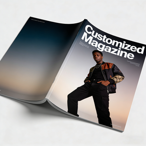 <span class=keywords><strong>Magazine</strong></span> personnalisé de haute qualité imprimé avec des matériaux recyclés, livre de mode, manuel, catalogue, brochure - Product Image 1