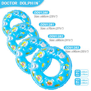 Service OEM/ODM, processus de fabrication de bouées de sauvetage gonflables pour enfants, dessin animé, double épaisseur, sécurité, bouée de sauvetage, PVC écologique - Product Image 4