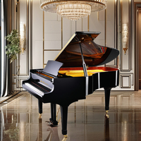 Piano à queue acoustique mécanique, instruments à cordes avec banc de piano