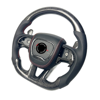 Geschmiedetes Carbon-Faser-Wildleder Autolenkrad für Dodge Charger GT Challenger Durango SRT 2014 2015 2016 2017 2019 2021 2023
