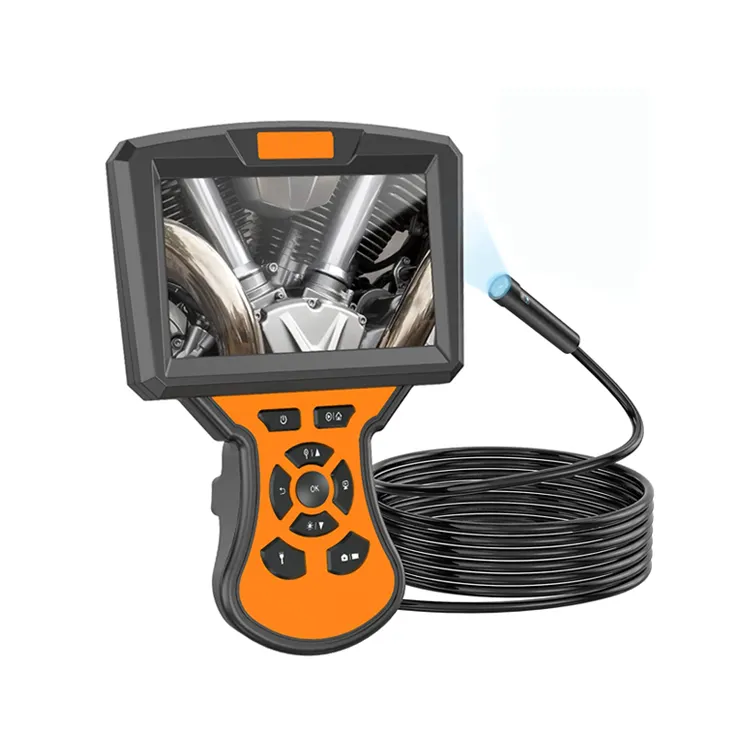 Factory Price IP67 Waterproof Endoscope 1920 1080P With Front And Site Camera 360 Degree Rotation Image