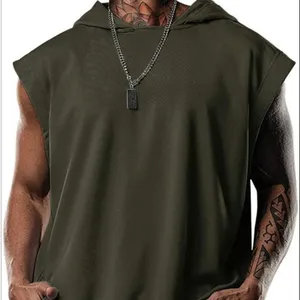 Amazon – sweat-shirt à capuche sans manches pour homme, haut de sport décontracté, collection Offre Spéciale